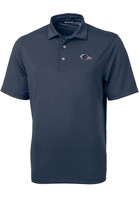 Cutter and Buck UTSA Roadrunners Navy Blue Virtue Eco Pique Big Tall Polo