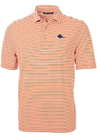 Cutter and Buck UTSA Roadrunners Virtue Eco Pique Stripe Big Tall Polo