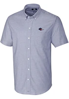 Cutter and Buck UTSA Roadrunners Mens Blue Stretch Oxford Big Tall T-Shirt