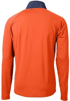 Cutter and Buck UTSA Roadrunners Mens Adapt Eco Hybrid Long Sleeve Qtr Zip Pullover