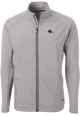 Cutter and Buck UTSA Roadrunners Mens Grey Adapt Eco Light Weight Jacket