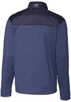 Cutter and Buck UTSA Roadrunners Mens Navy Blue Stealth Hybrid Quilted Medium Weight Jacket