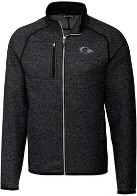 Cutter and Buck UTSA Roadrunners Mens Grey Mainsail Medium Weight Jacket