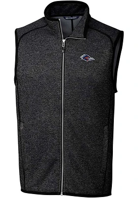 Cutter and Buck UTSA Roadrunners Mens Grey Mainsail Sleeveless Jacket