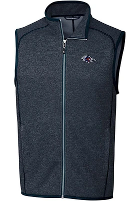 Cutter and Buck UTSA Roadrunners Mens Navy Blue Mainsail Sleeveless Jacket