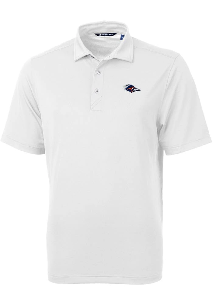 Cutter and Buck UTSA Roadrunners Mens Virtue Eco Pique Short Sleeve Polo