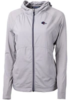Cutter and Buck UTSA Roadrunners Womens Grey Adapt Eco Light Weight Jacket