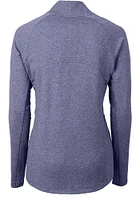 Cutter and Buck UTSA Roadrunners Womens Navy Blue Adapt Eco Knit Light Weight Jacket