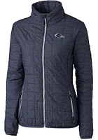 Cutter and Buck UTSA Roadrunners Womens Grey Rainier PrimaLoft Puffer Filled Jacket