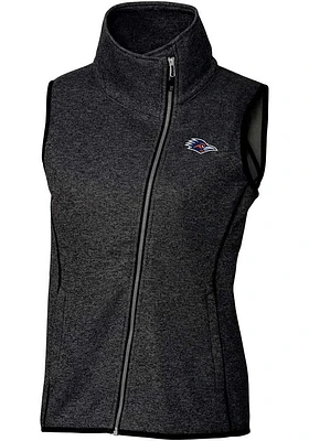 Cutter and Buck UTSA Roadrunners Womens Grey Mainsail Asymmetrical Vest