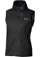 Cutter and Buck UTSA Roadrunners Womens Grey Mainsail Asymmetrical Vest