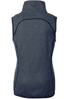 Cutter and Buck UTSA Roadrunners Womens Navy Blue Mainsail Asymmetrical Vest