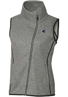 Cutter and Buck UTSA Roadrunners Womens Grey Mainsail Asymmetrical Vest