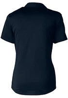 Cutter and Buck UTSA Roadrunners Womens Navy Blue Virtue Eco Pique Short Sleeve Polo Shirt