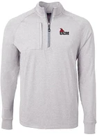 Cutter and Buck Central Missouri Mules Mens Adapt Eco Knit Big Tall Qtr Zip