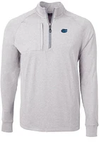 Cutter and Buck Florida Gators Mens Adapt Eco Knit Big Tall Qtr Zip