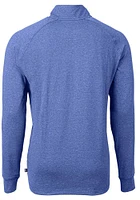 Cutter and Buck Florida Gators Mens Adapt Eco Knit Big Tall Qtr Zip