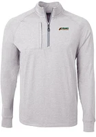 Cutter and Buck Florida A&M Rattlers Mens Adapt Eco Knit Big Tall Qtr Zip