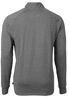 Cutter and Buck Iowa State Cyclones Mens Adapt Eco Knit Big Tall Qtr Zip