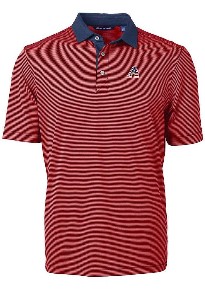 Cutter and Buck Arizona Diamondbacks Red Virtue Eco Pique Micro Stripe Big Tall Polo