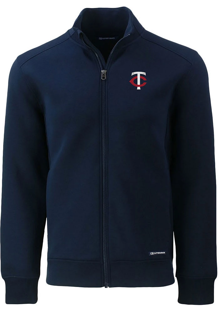 Cutter and Buck Minnesota Twins Mens Navy Blue Roam Big Tall Light Weight Jacket