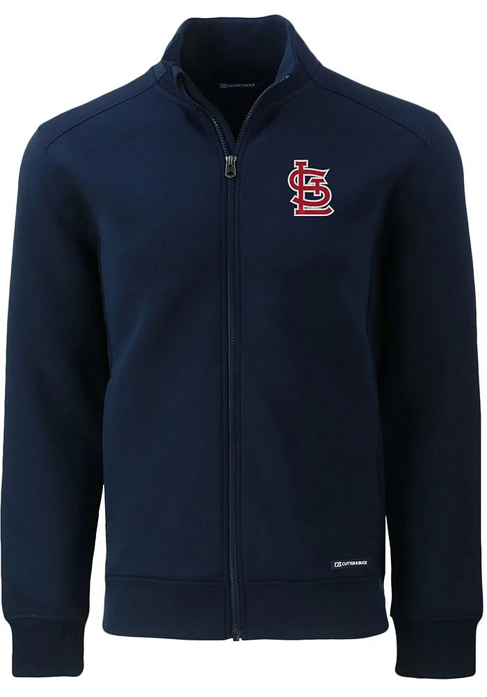 Cutter and Buck St Louis Cardinals Mens Navy Blue Roam Big Tall Light Weight Jacket