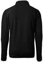 Cutter and Buck Chicago White Sox Mens Black Cascade Eco Sherpa Fleece Long Sleeve Qtr Zip Pullove..