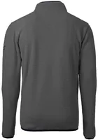 Cutter and Buck Cincinnati Reds Mens Grey Cascade Eco Sherpa Fleece Long Sleeve 1/4 Zip Pullover