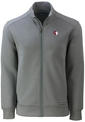 Cutter and Buck Cleveland Guardians Mens Grey Roam Light Weight Jacket