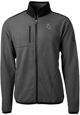 Cutter and Buck Chicago White Sox Mens Cascade Eco Sherpa Light Weight Jacket