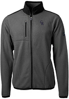 Cutter and Buck Colorado Rockies Mens Cascade Eco Sherpa Light Weight Jacket