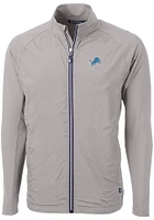 Cutter and Buck Detroit Lions Mens Grey Adapt Medium Weight Jacket