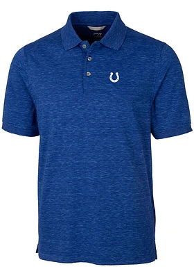 Cutter and Buck Indianapolis Colts Mens Advantage Space Dye Short Sleeve Polo