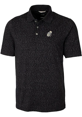Cutter and Buck New Orleans Saints Mens Advantage Space Dye Short Sleeve Polo