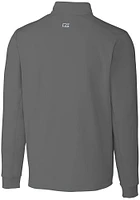 Cutter and Buck New Orleans Saints Mens Traverse Long Sleeve Qtr Zip Pullover
