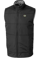 Cutter and Buck Green Bay Packers Mens Stealth Sleeveless Jacket