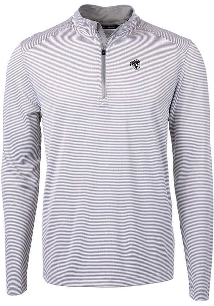 Cutter and Buck Seton Hall Pirates Mens Virtue Eco Pique Big Tall Qtr Zip