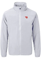 Cutter and Buck Dayton Flyers Mens Grey Charter Eco Knit Big Tall Light Weight Jacket