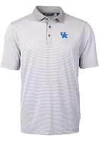 Cutter and Buck Kentucky Wildcats Virtue Eco Pique Micro Stripe Big Tall Polo