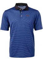 Cutter and Buck Pitt Panthers Virtue Eco Pique Micro Stripe Big Tall Polo