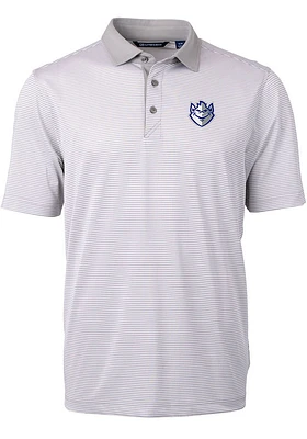 Cutter and Buck Saint Louis Billikens Virtue Eco Pique Micro Stripe Big Tall Polo