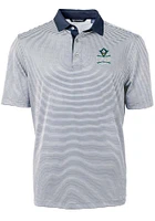 Cutter and Buck UNCW Seahawks Navy Blue Virtue Eco Pique Micro Stripe Big Tall Polo