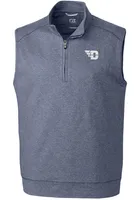 Cutter and Buck Dayton Flyers Mens Navy Blue Shoreline Sweater Vest