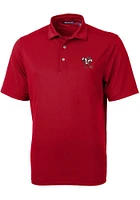 Cutter and Buck Louisville Cardinals Mens Cardinal Virtue Short Sleeve Polo