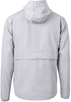 Cutter and Buck BYU Cougars Mens Grey Charter Eco Pullover Jackets