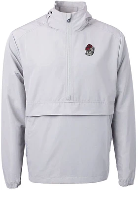 Cutter and Buck Georgia Bulldogs Mens Charter Eco Pullover Jackets