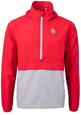 Cutter and Buck Houston Cougars Mens Charter Eco Pullover Jackets