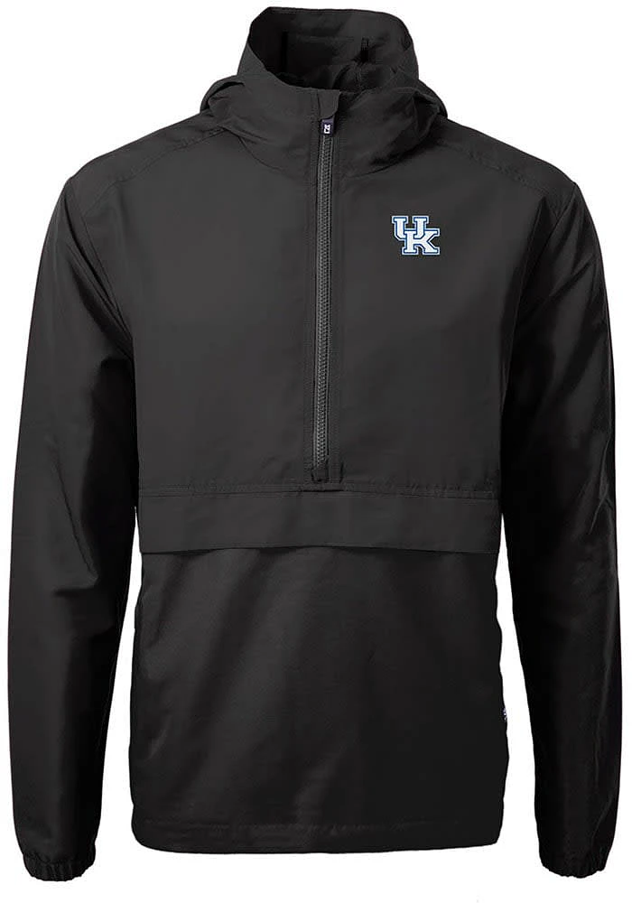 Cutter and Buck Kentucky Wildcats Mens Charter Eco Pullover Jackets