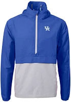 Cutter and Buck Kentucky Wildcats Mens Charter Eco Pullover Jackets