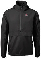 Cutter and Buck Miami RedHawks Mens Charter Eco Pullover Jackets